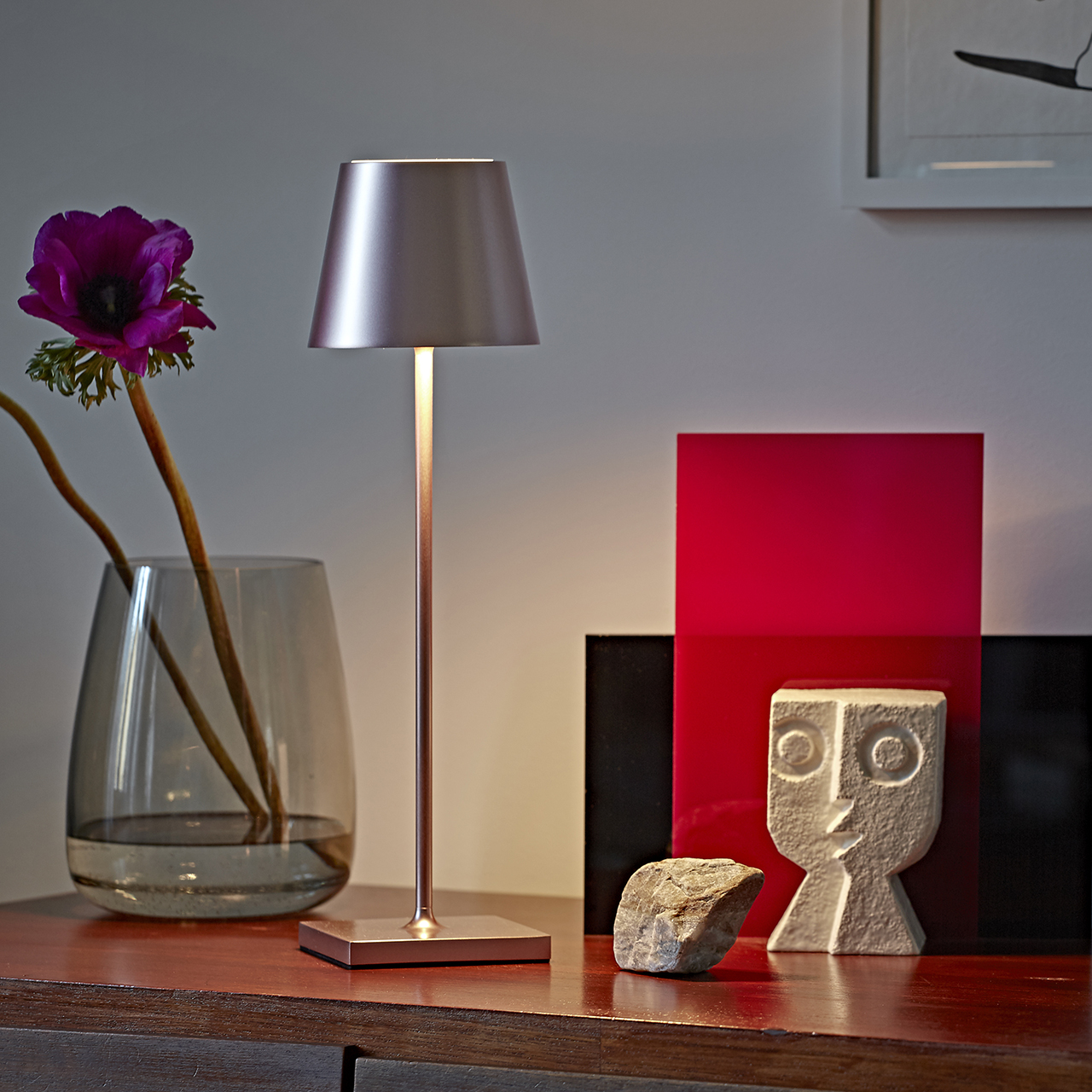 Nuindie LED Akku Tischleuchte Außentischleuchte IP54 rosegold Sigor  Tischlampe | Addliving - Dein Home & Lifestyle Shop