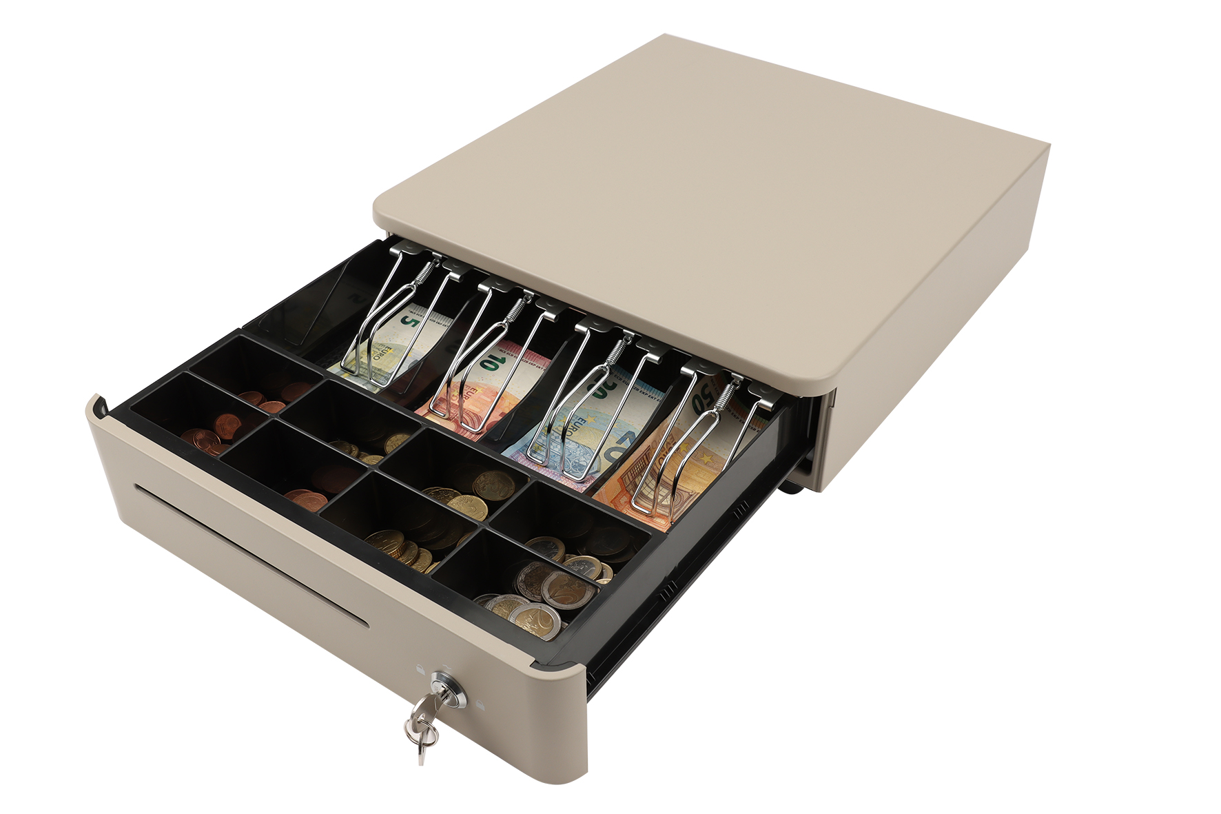 Kassenlade S 330 Color mit 8 Münzfächern und 4 Scheinfächern cobblestone Kassenlade S 330 Color mit 8 Münzfächern und 4 Scheinfächern cobblestone