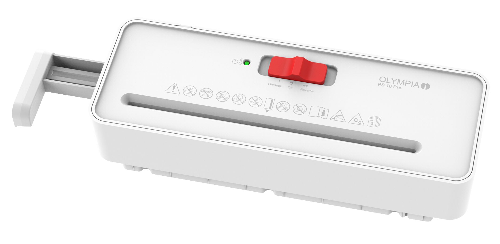 Aktenvernichter PS 16 pro Einstiegsmodell für zu Hause weiß Aktenvernichter PS 16 pro Einstiegsmodell für zu Hause weiß
