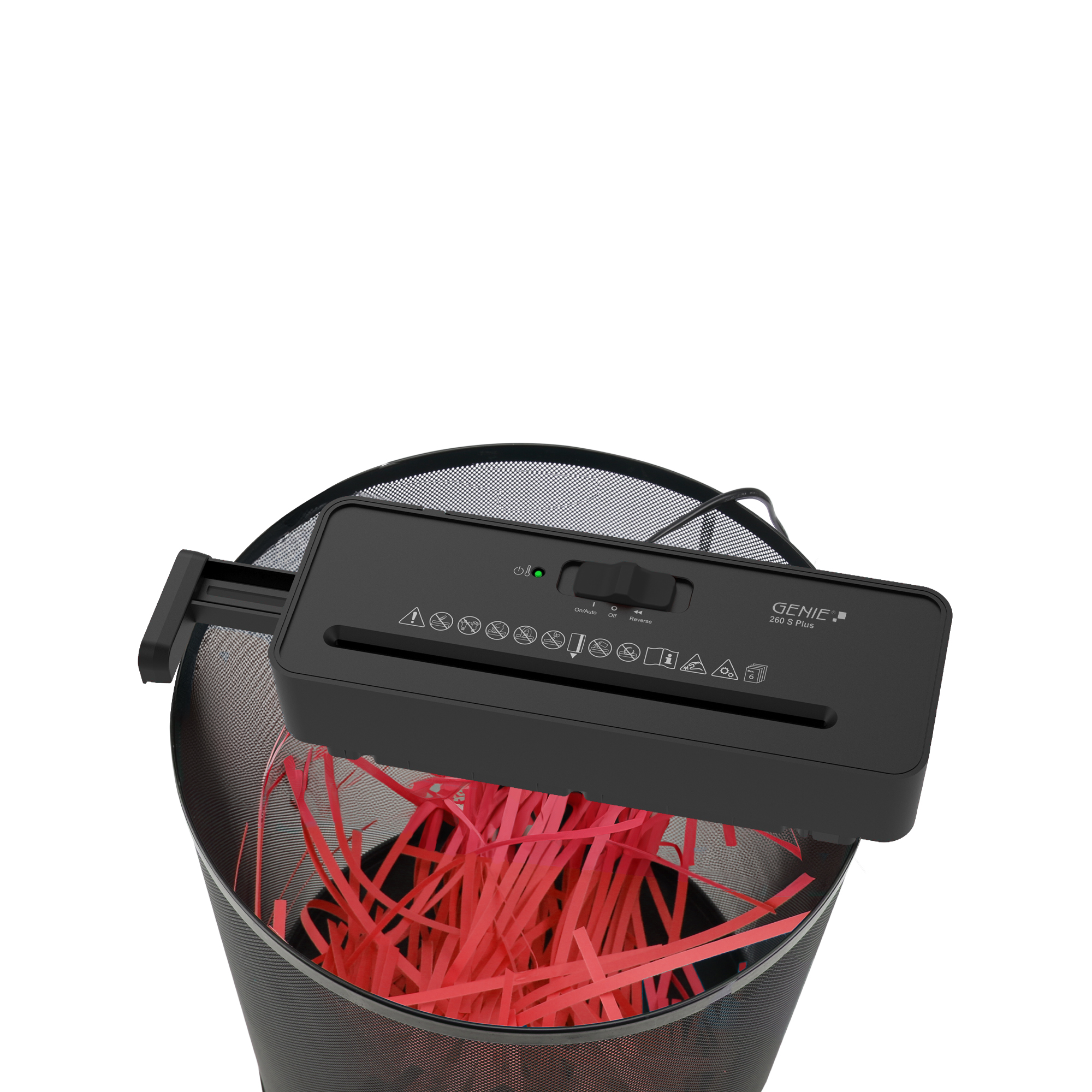 GENIE 260 S Plus – Kompakter Aktenvernichter für zu Hause GENIE 260 S Plus – Kompakter Aktenvernichter für zu Hause