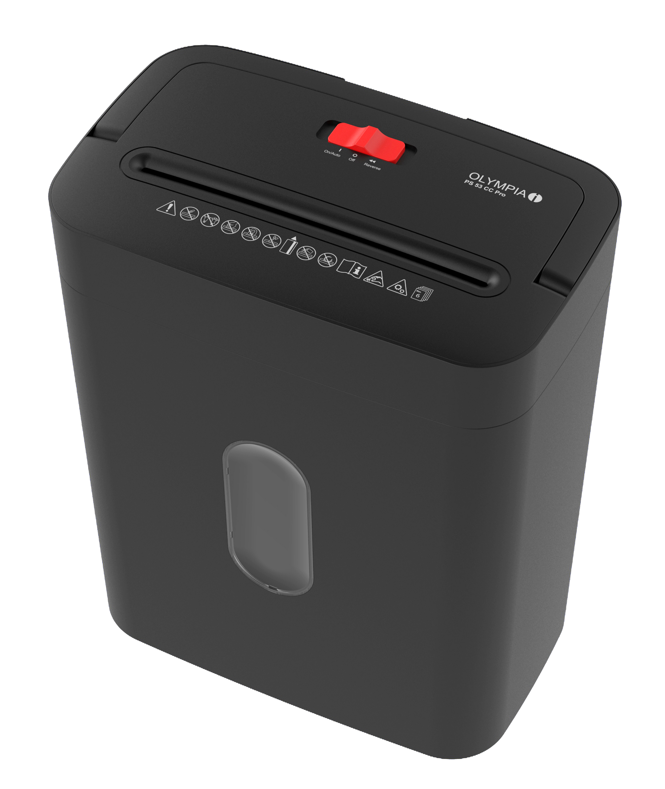 Olympia PS 53 CC Pro Aktenvernichter 4x38 mm 6 Blatt Kreditkarten Heftklammern Olympia PS 53 CC Pro Aktenvernichter 4x38 mm 6 Blatt Kreditkarten Heftklammern