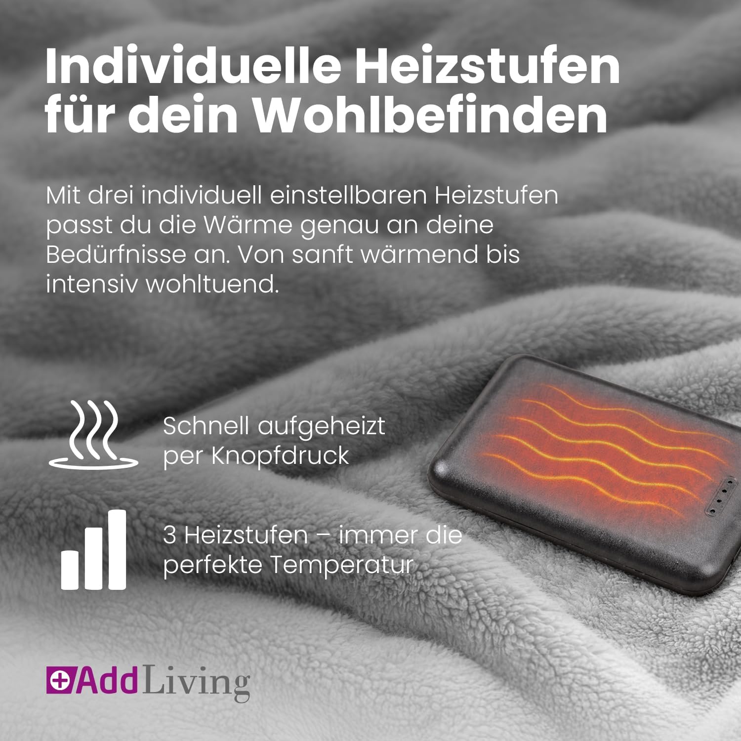 Addliving Kabelloses Schulter und Nackenwärmerkissen mit Powerbank Infrarot Addliving Kabelloses Schulter und Nackenwärmerkissen mit Powerbank Infrarot