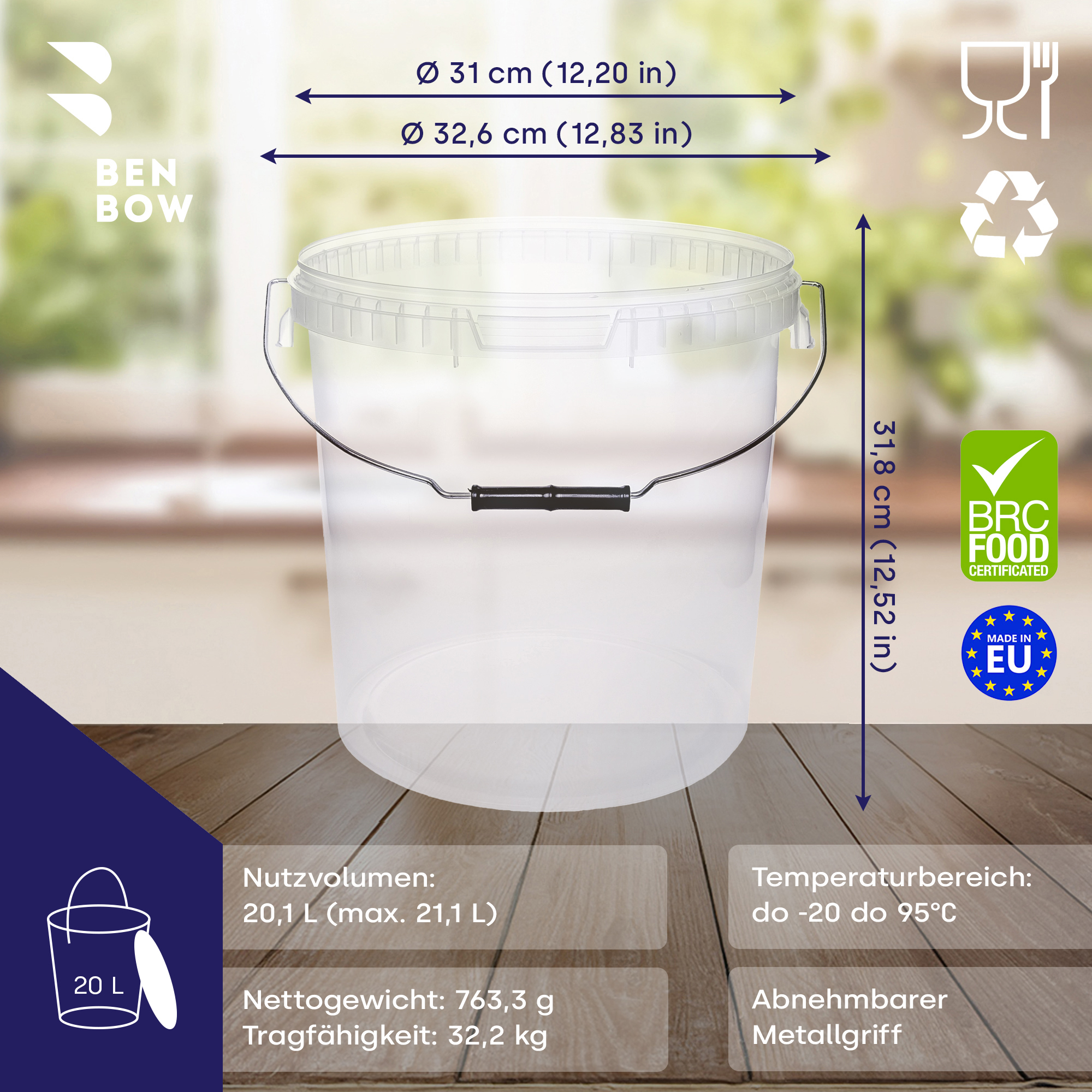 Eimer Kaufen Berlin 10L Weiß Rechteckig Kunststoffeimer Lebensmittelecht 10 L A 1536x1022 Eimer Mit Deckel