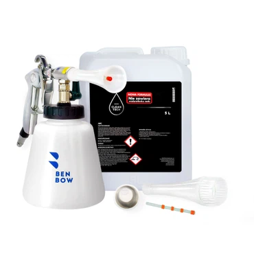 Benbow druckluft Reinigungspistole Classic + CLEANTECH Universal Reiniger, APC Set Multi Auto