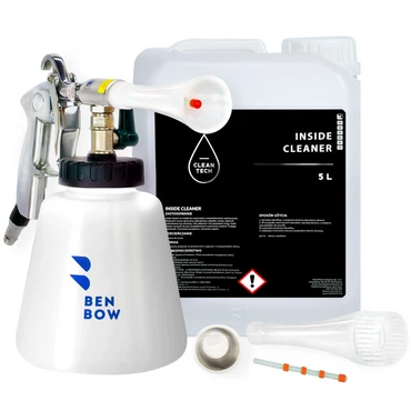 Benbow druckluft Reinigungspistole Classic + CLEANTECH Autodressing Cockpitpflege, Jetz Neu! Armaturenreiniger