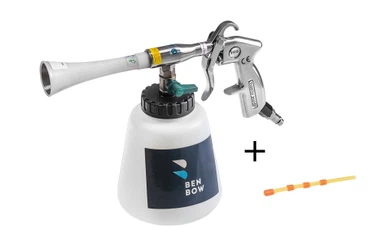 Benbow Druckluft Reinigungspistole Autoreinigung 004 + Rot Schlauch 
