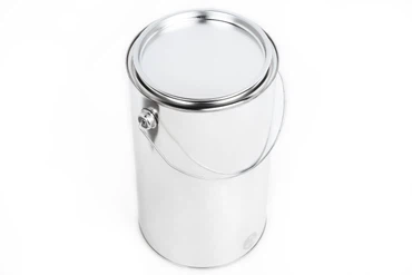 Weißblechdose 1000 ml mit Eindrückdeckel 1 Liter Metalldose Blechbüchse Lackdose