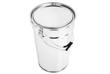 Weißblechdose 1000 ml mit Eindrückdeckel 1 Liter Metalldose Blechbüchse Lackdose