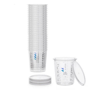 Profi-Messbecher mit / ohne Deckel | vielfältiger Skalierung