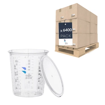 Profi-Messbecher mit / ohne Deckel | vielfältiger Skalierung