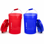 WASH BLAU + RINSE ROT + SEPARATOREN + DECKEL PREMIUM