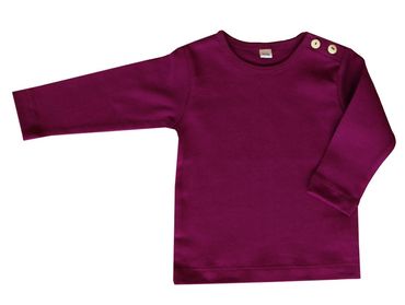 Leela Cotton Baby Kinder Troyer Bio-Baumwolle Piquestoff Sweatshirt Langarmshirt