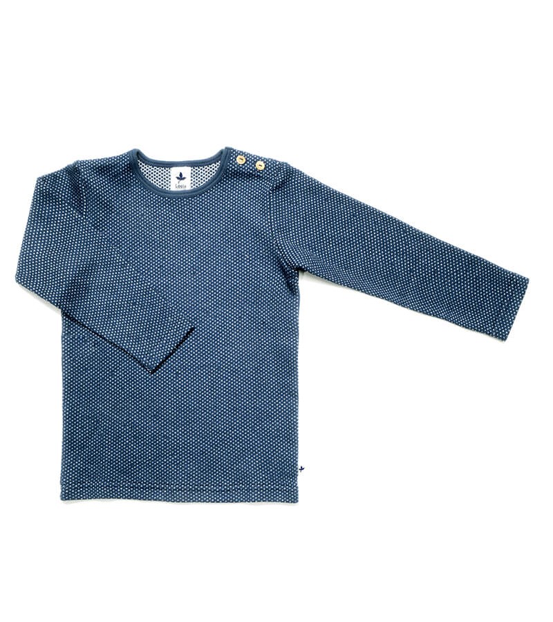 Maglia Tuta Unisex Ragazzi Felpa Leela Cotton Per Bambini - Piquet Biologico Donaublau - Certificata GOTS Maglia Tuta Leela Cotton