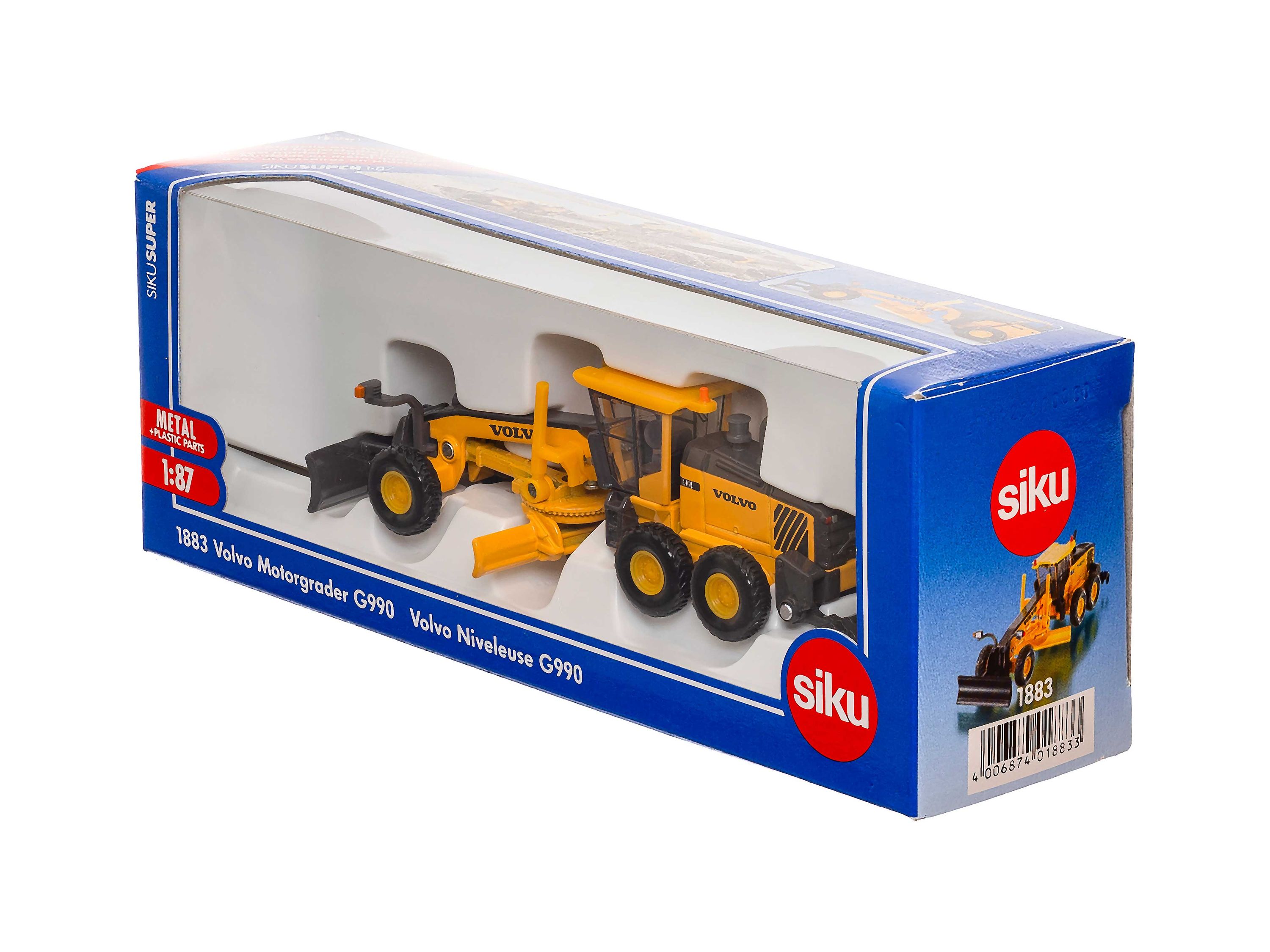 Siku 1883 Volvo Motorgrader G990 1:87 OVP - 8301 | eBay.de