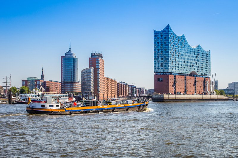 Elbphilharmonie Speicherstadt Hafen Schiffe