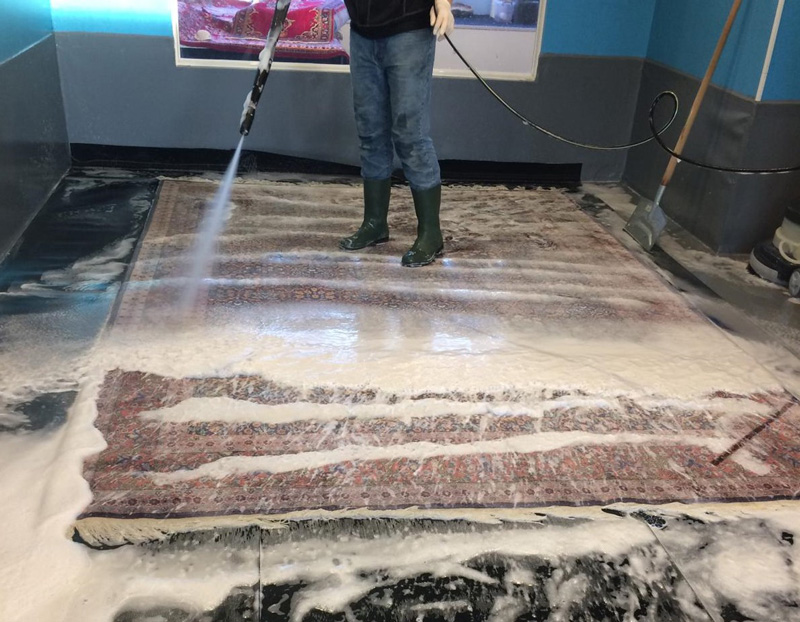 Teppichreinigung waschen arbeit