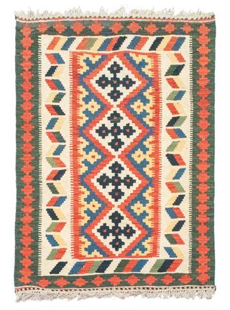 Tapis Kelim - Oriental - 127 x 84 cm - orange