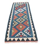 Tapis de couloir Tapis Kelim - Oriental - 201 x 65 cm - bleu