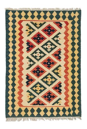 Kelim Rug - Oriental - 125 x 86 cm - beige