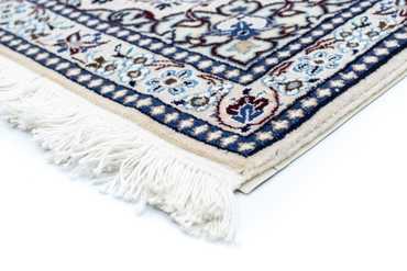 Perser Rug - Nain - 135 x 89 cm - blue