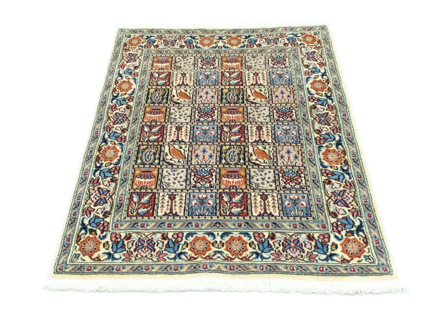 Tapis persan - Classique - 121 x 80 cm - bleu