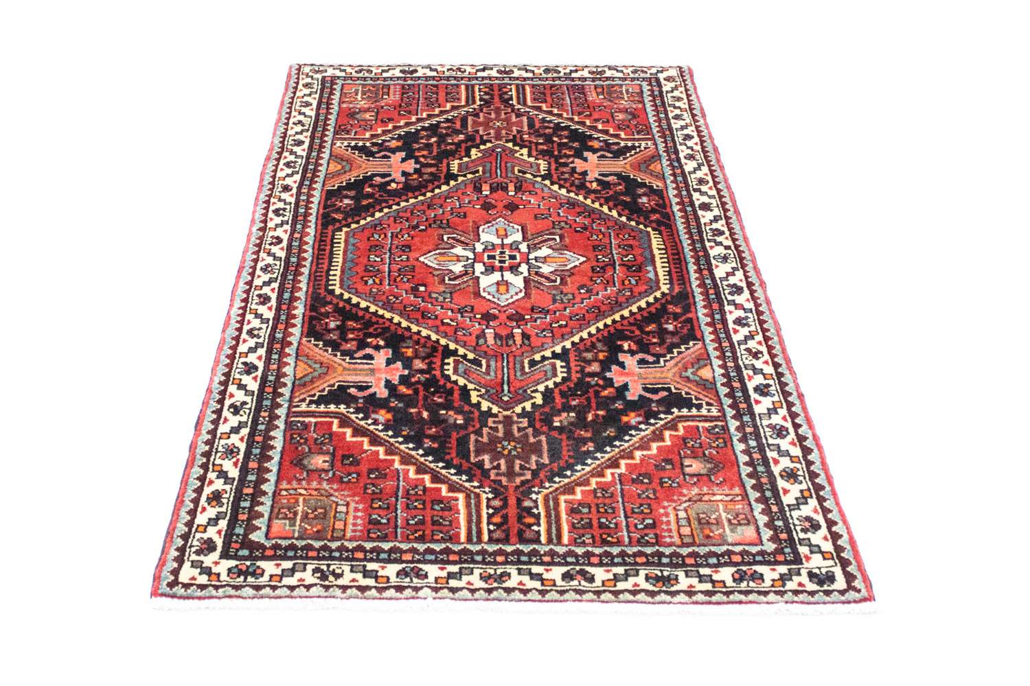 Tapis persan - Nomadic - 161 x 94 cm - rouge