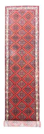 Tapis de couloir Tapis persan - Nomadic - 510 x 112 cm - rouge