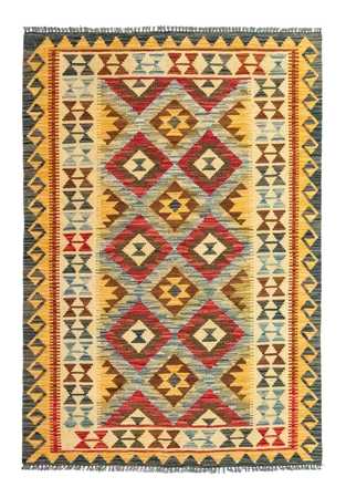 Tapis Kelim - Oriental - 156 x 105 cm - vert