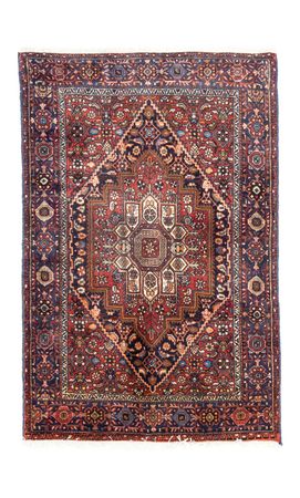 Perser Rug - Nomadic - 145 x 100 cm - blue