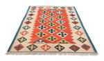 Kelim Carpet - orientalisk matta - 196 x 150 cm - orange