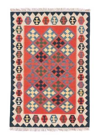 Tapis Kelim - Oriental - 180 x 120 cm - orange