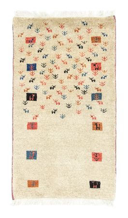 Tapis Gabbeh - Persan - 128 x 73 cm - beige