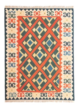 Kelim Rug - Oriental - 210 x 155 cm - orange