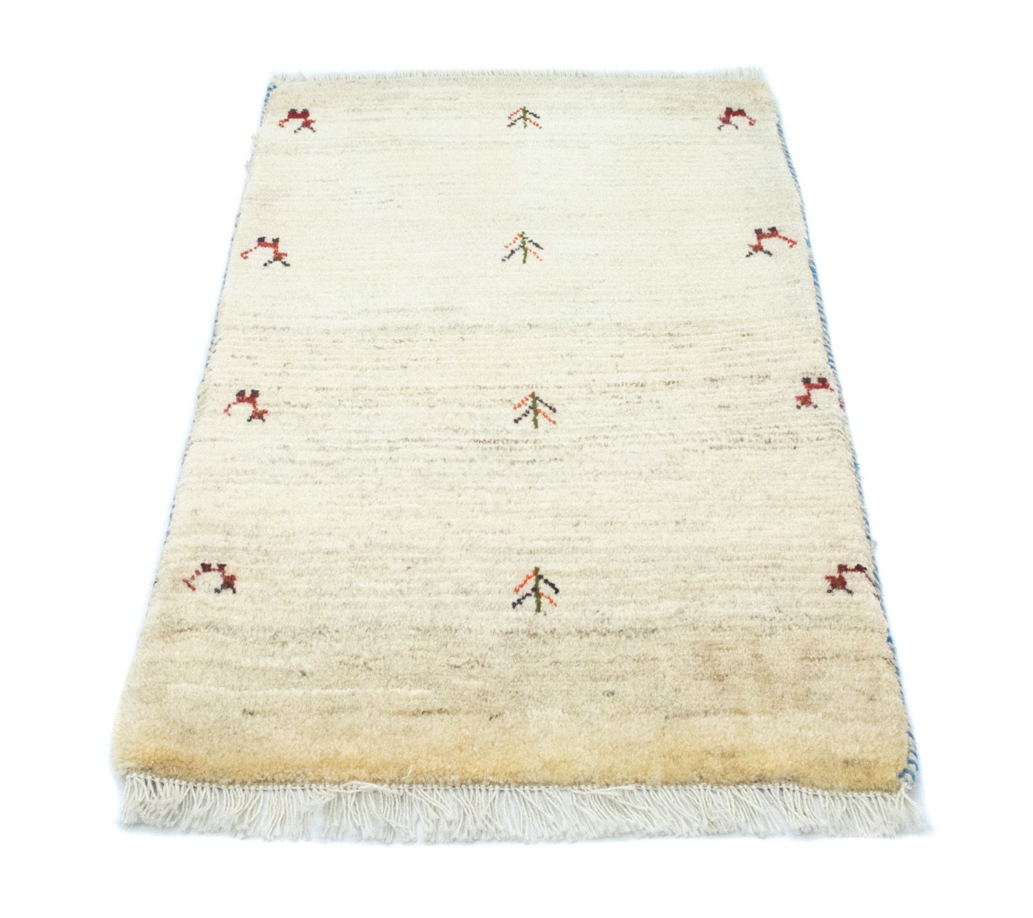 Tapis Gabbeh - Persan - 92 x 58 cm - multicolore