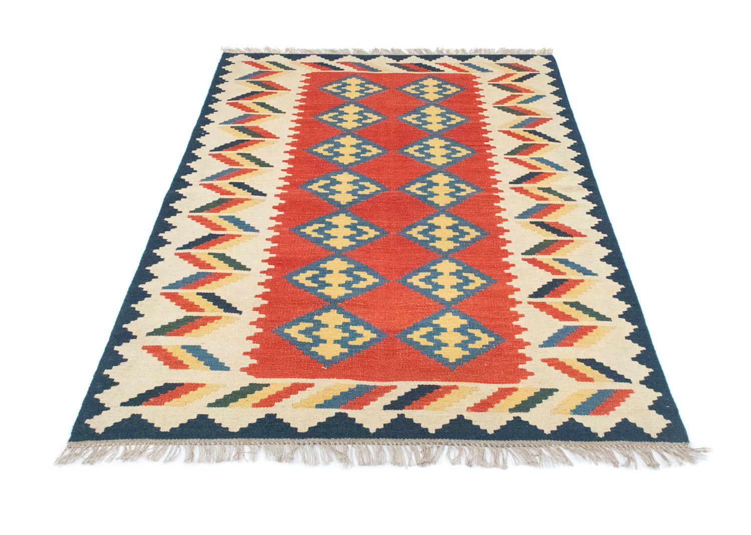 Tapis Kelim - Oriental - 180 x 120 cm - orange