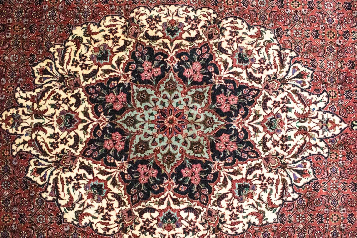 Perzisch tapijt - Bijar - 313 x 205 cm - rood