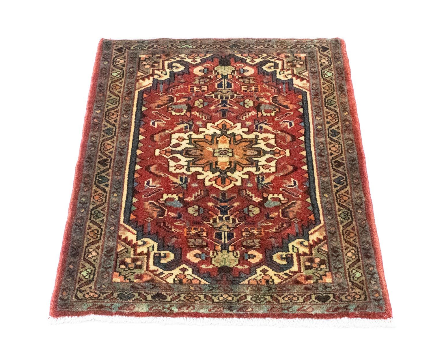 Perser Rug - Nomadic - 80 x 65 cm - red