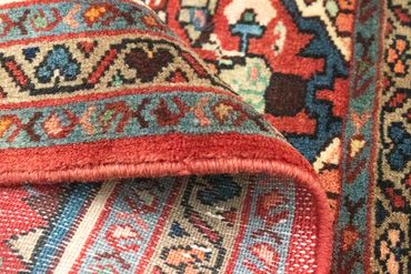 Tapis persan - Nomadic - 80 x 65 cm - rouge