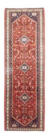 Tapis de couloir Tapis persan - Nomadic - 312 x 100 cm - marron