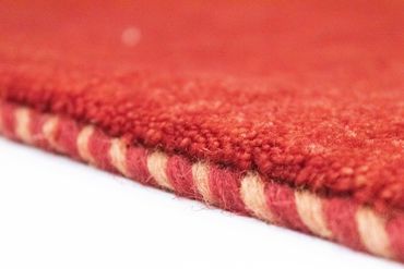 Tapis Gabbeh - Persan - 153 x 94 cm - rouge