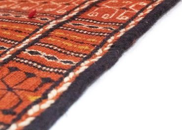 Kelim Carpet - orientalisk matta - 244 x 173 cm - orange