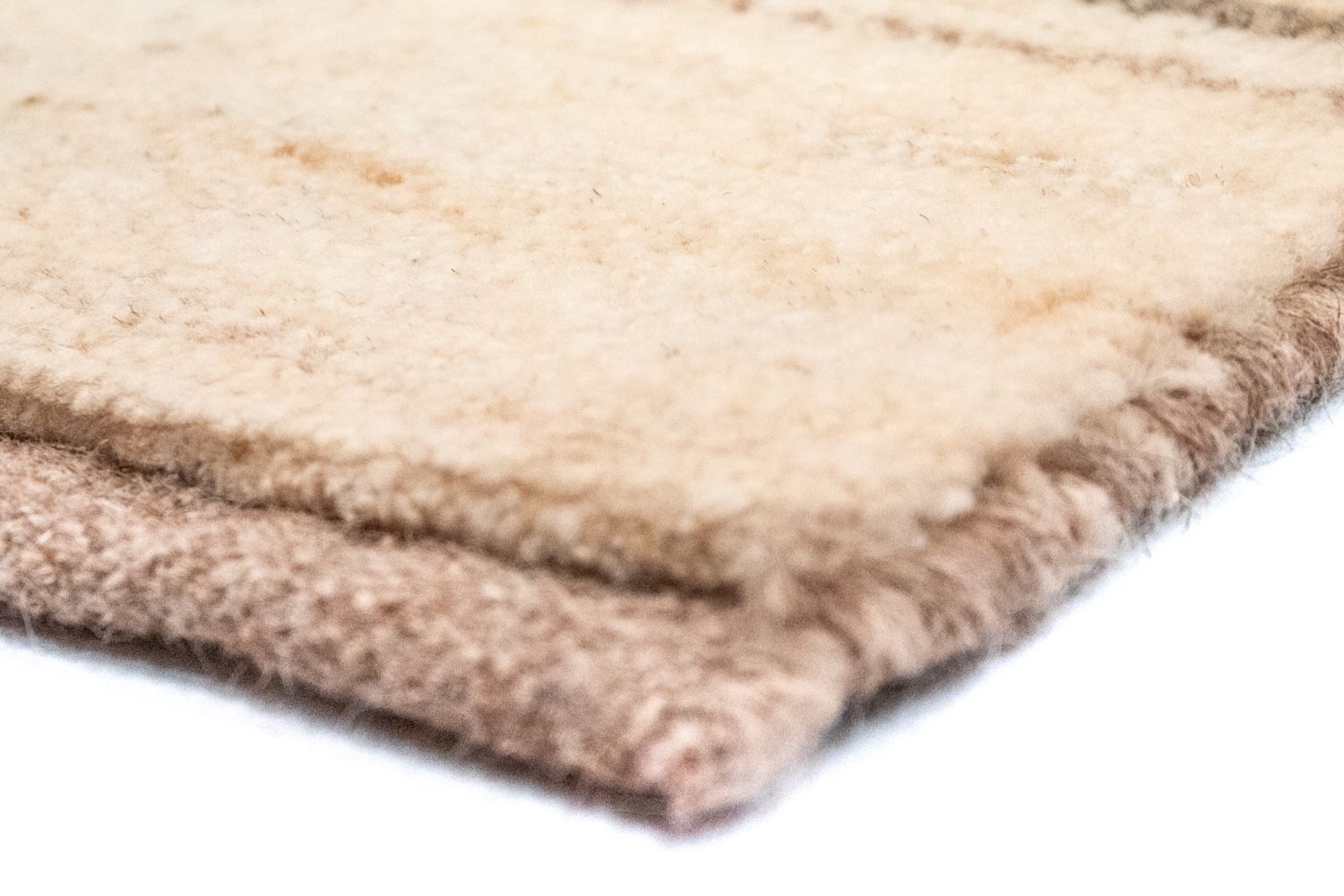 Tapis Gabbeh - Persan - 144 x 101 cm - beige