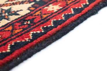 Tapis afghan - 144 x 98 cm - marron