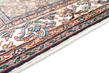 Zijden tapijt - Kashmir Silk - 125 x 80 cm - beige