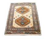 Turkaman tapijt - 88 x 63 cm - beige