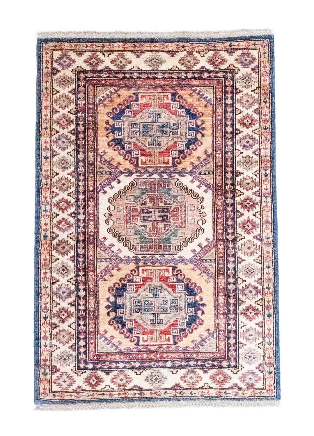 Tappeto Ziegler - Kazak - 123 x 82 cm - blu