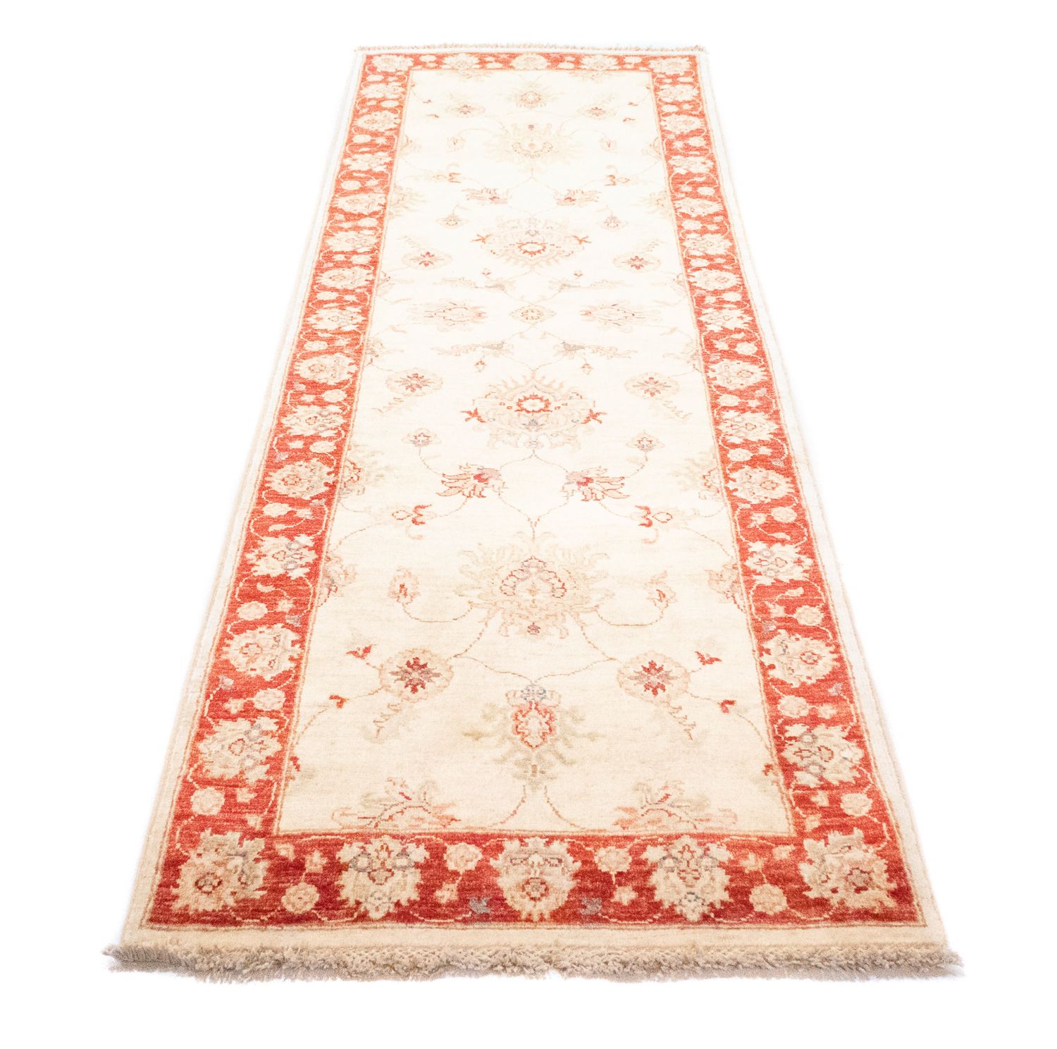 Tappeto corsia Tappeto Ziegler - 260 x 78 cm - beige