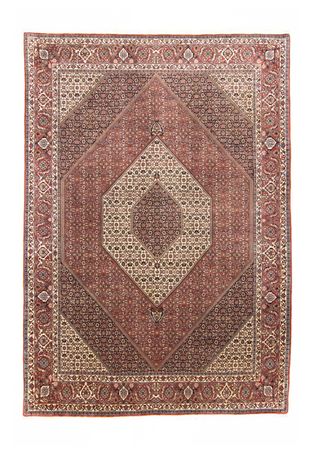 Tapis persan - Bidjar - 295 x 206 cm - rouge