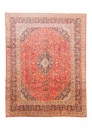 Tapis persan - Keshan - 375 x 292 cm - rouge