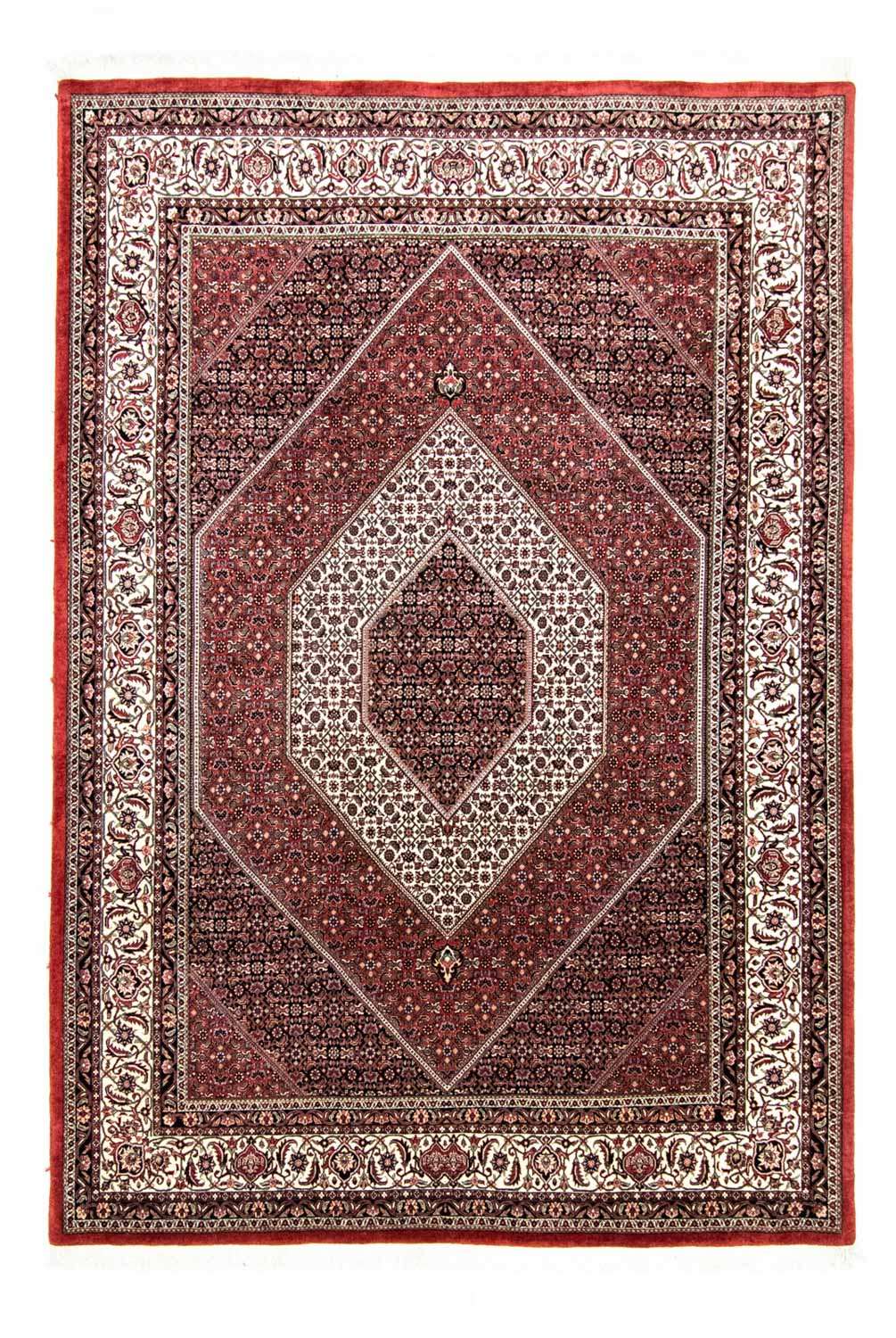 Tapete Persa - Bijar - 300 x 207 cm - vermelho